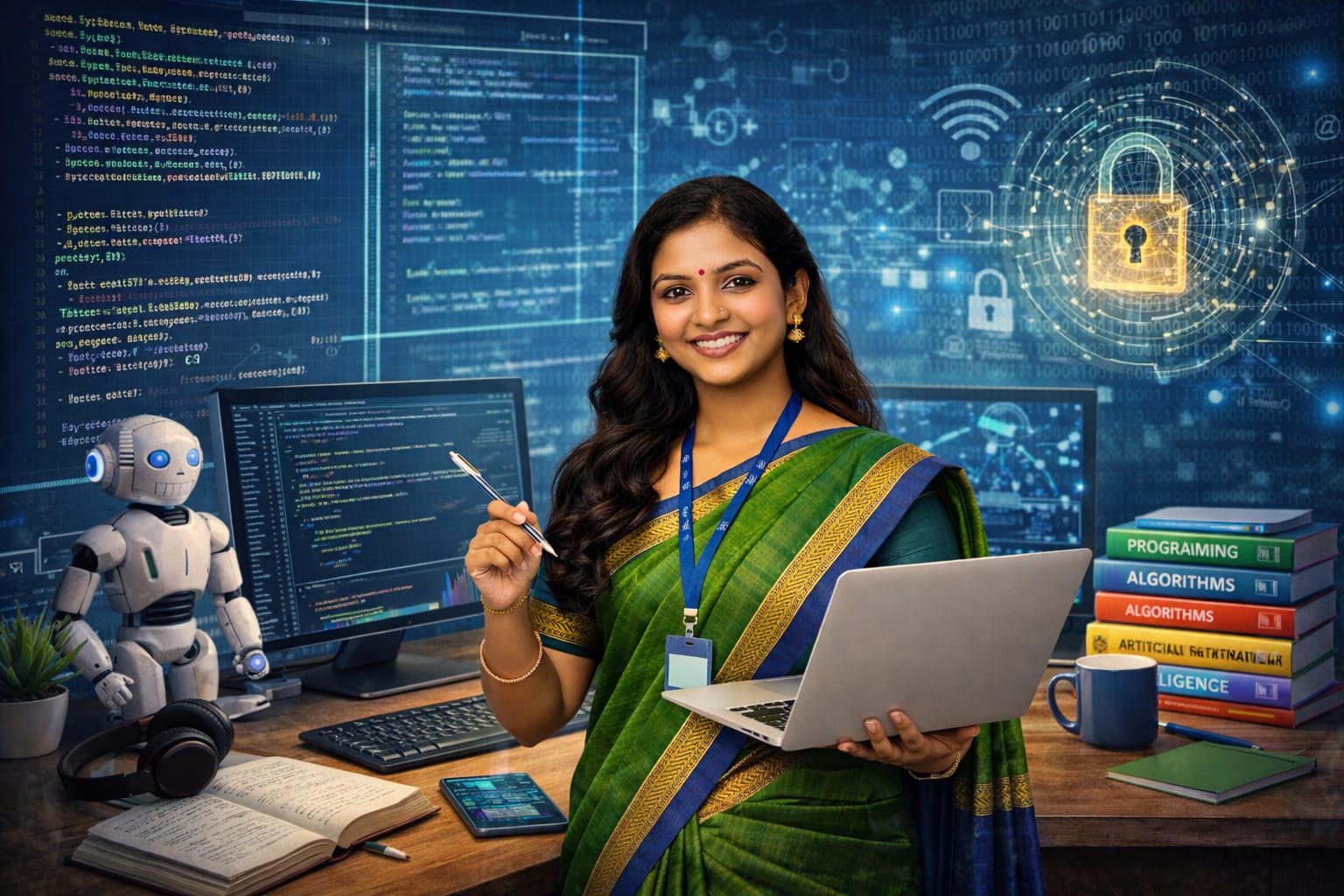 Computer science learning at Saandipini